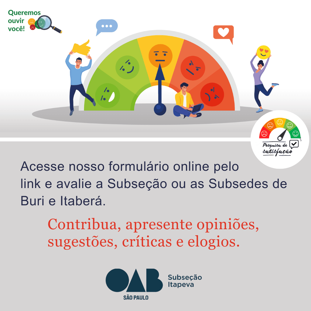 Pesquisa de Satisfação (até 10/07)