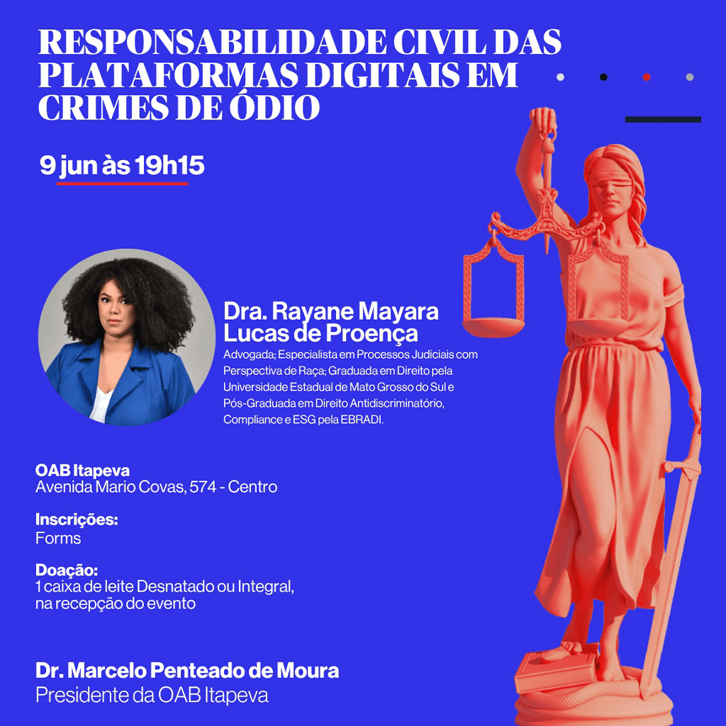 Responsabilidade Civil das plataformas digitais em crimes de ódio
